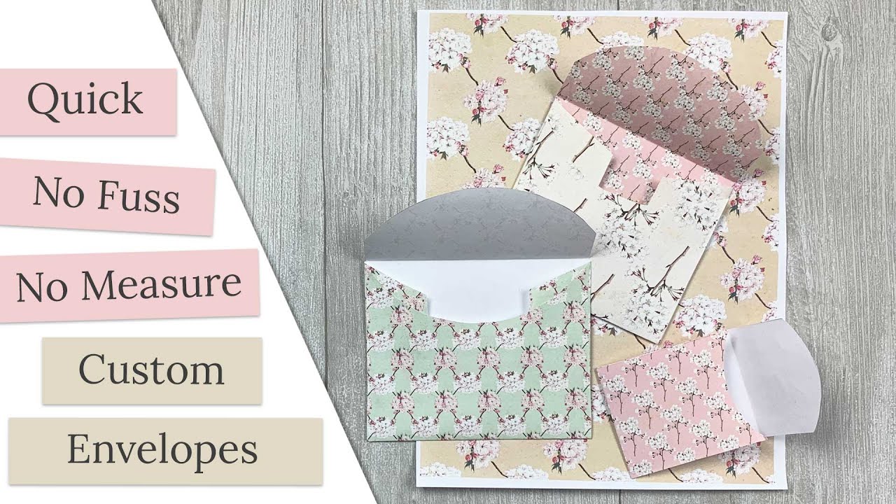 how to measure envelope